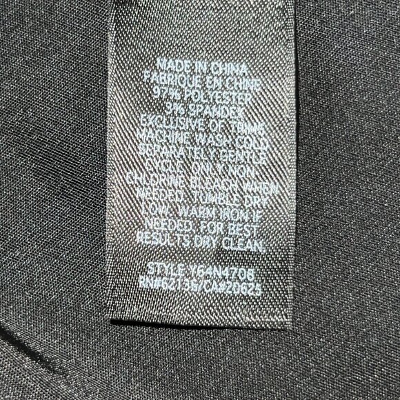 Guess Designer Night Out Cocktail Shiny Slip Dress Silky Black Looks New - Picture 10 of 10